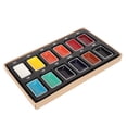 thumbnail image 1 of Watercolor Paint, Water Color Paint 12 Colors Quick Drying Vibrant Bright  For Art Craft, 1 of 8