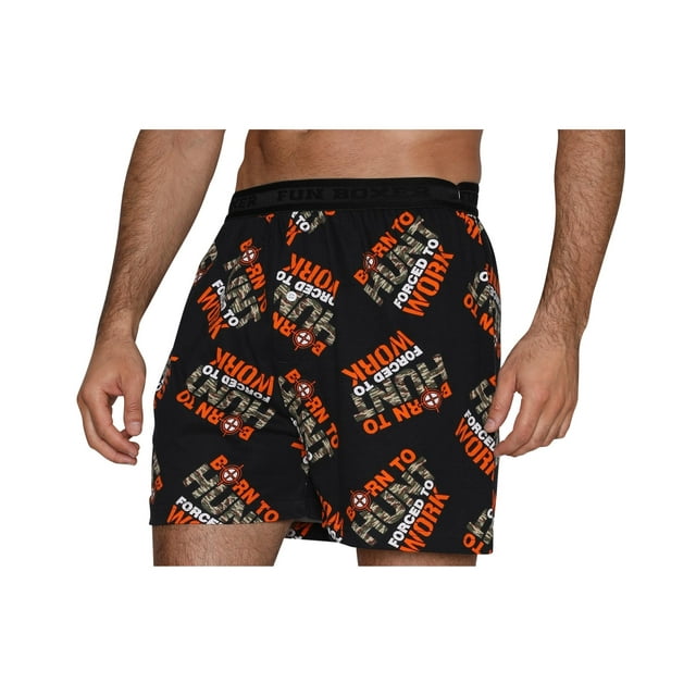 Fun Boxers Caleçons Boxeurs à Imprimés Amusants pour Hommes