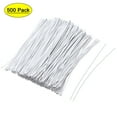 thumbnail image 1 of Unique Bargains 6 Inch Metallic Twist Ties Long Stronger Cable Ties White 500pcs, 1 of 4