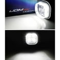 thumbnail image 5 of Clear Lens High Power Full 2x2 LED Fog Light Kit For Ford 2005-2007 F250 F350 F450 & Excursion, Includes 40W LED Fog Lamp Assemblies, Foglight Bezels & Relay Wiring On/Off Switch, 5 of 8