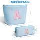 thumbnail image 5 of Set de bolsitas cosméticas con diseño de iniciales para niñas, color azul, 5 of 7
