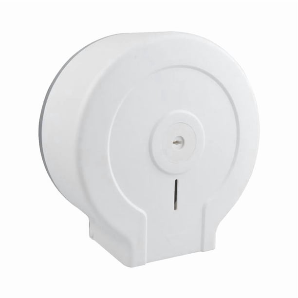 Dispensador de papel higiénico comercial, soporte para papel higiénico, organización moderna y elegante Blanco