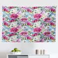 thumbnail image 1 of Floral Tapestry, Vintage Peony Flowers Leaves Watercolor Look Romantic Arrangement Painting Print, Fabric Wall Hanging Decor for Bedroom Living Room Dorm, 2 Sizes, Multicolor, by Ambesonne, 1 of 1