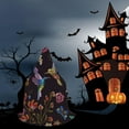 thumbnail image 6 of Honeii Humming Bird Print Poncho Cape, Cloak Coat, Snuggly Hooded Wearable Blanket, Hooded Cape For Teenagers,Halloween Costumes-Large, 6 of 7
