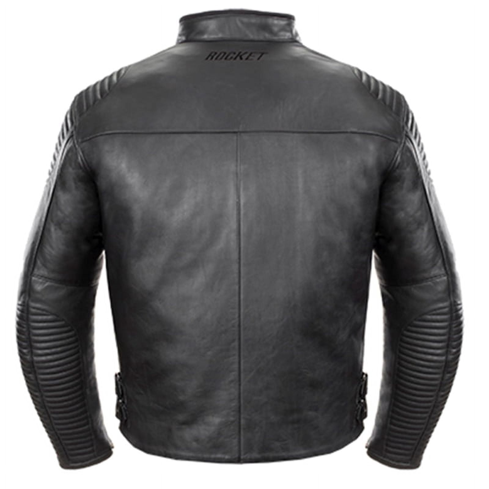 Joe Rocket Men's Sprint TT Black Leather Jacket SM - Walmart.com
