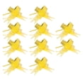 thumbnail image 2 of Injueey 10 Uds. Lazo de tracción hermosa ligereza guirnalda colorida adorno romántico hecho a mano arte Latte regalos de cumpleaños de boda asa de Kits de decoración para fiestas Amarillo Injueey HA075117-07B, 2 of 6