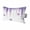 Purple, variant on Wisteria Outdoor Pillows for Chaise Lounge Chair Waterproof Lumbar Pillows with Insert&Adjustable Strap Beach Headrest Pillow Purple Flowers Butterflies Vintage Spring Pillow for Patio Pool 11"x16"