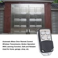 thumbnail image 4 of Control Remoto de Puerta Automática, Controlador de Abridor de Puerta Diseño Compacto de Alta Eficiencia Operación Código de Aprendizaje Con Gancho Para La Puerta de la TiDa, 4 of 7