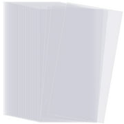 ZOENHOU 30 Pack 12 x 24 Inch Clear Mylar Stencil Sheets, 0.15mm Blank Stencil Material, PET Blank Stencils Templates Stencil Sheets for Making Your Own Stencils