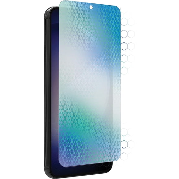 ZAGG InvisibleShield Fusion XTR2 Eco Screen Protector for Samsung Galaxy S23 Easy to Install Anti-Blue Light Compatible with Biometric Fingerprint Scanner