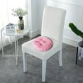 thumbnail image 6 of Summer Savings Clearance! Boovnll Chair Cushions, 14" Soft Comfortable Thicken Non-Slip Linen Round Outdoor Cushions, Chair Cushion for Outdoor, Indoor, Garden, Patio, Sofa, Couch - Seat Cushion, 6 of 6