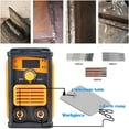 thumbnail image 5 of GNI 250A Small Portable Welding Machine, 10PCS Rods, Gloves, 3.7 lbs, 5 of 8