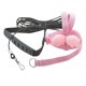 thumbnail image 1 of Arnés y correa para pájaros, cuerda de entrenamiento antimordida voladora ajustable para loros gris affricano - Rosa 7mm Colco Cuerda de correa de arnés para pájaros pequeños, 1 of 8