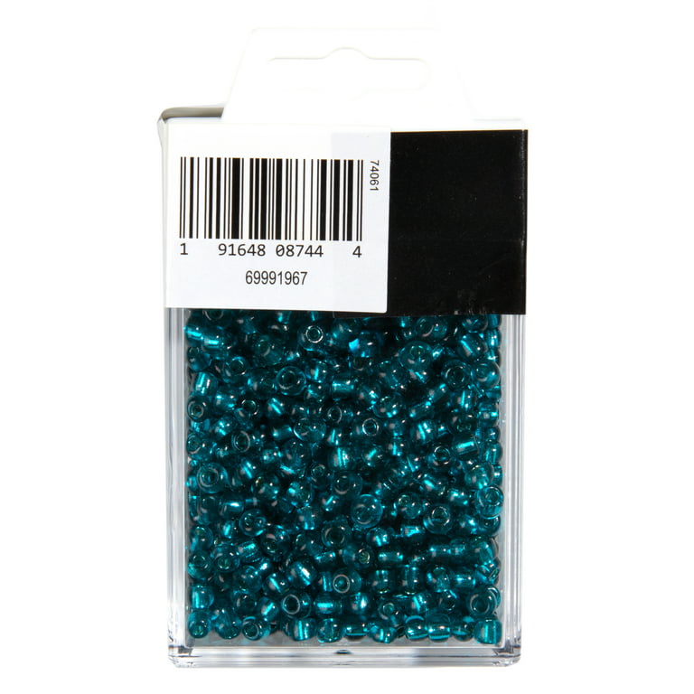 Cousin DIY Blue E-bead Bulk Pack, Unisex 1000+ Pieces for Adults 