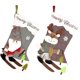 thumbnail image 1 of Calcetines navideños LzGUNGY Bolsa de dulces con Papá Noel colgante 46 * 22 cm Calcetines clásicos de gran tamaño para decoración de regalos navideños rojo 2, 1 of 5