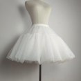thumbnail image 1 of Falda de tul en capas con enagua para mujer para cosplay de Lolita, baile de ballet y bodas, 1 of 8