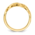 thumbnail image 2 of Bague Infini en Or Jaune 14k, 2 of 10