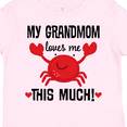 thumbnail image 4 of Inktastic Grandmom Loves Me Grandchild Boys or Girls Toddler T-Shirt, 4 of 5