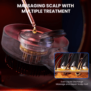 Breo Scalp Trilogy Massager, Smart Scalp Brush Combo, Waterproof for Hair Growth Detangling Styling