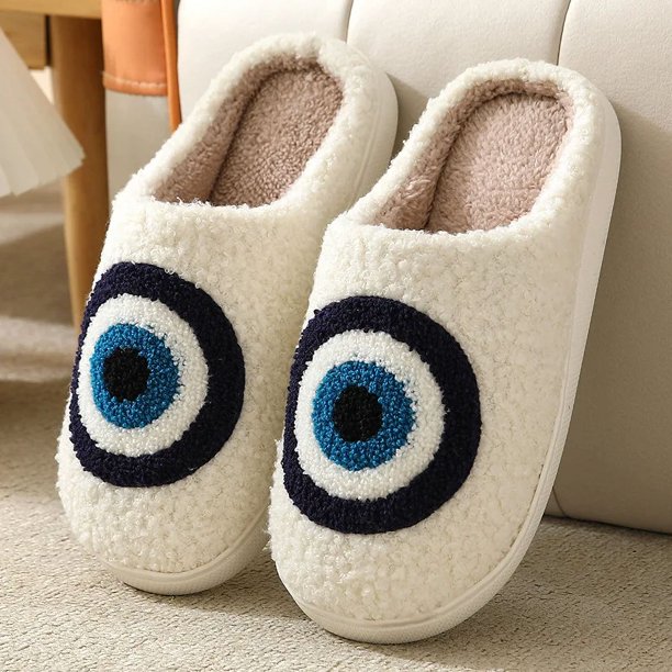 Zapatillas de algodón de alce de Navidad para hombres y mujeres, zapatos de felpa para interiores, toboganes de piso antideslizantes, lindos dibujos animados para el hogar, invierno, 20