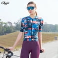 thumbnail image 4 of CHEJI Nueva camiseta de manga corta de verano para mujer, de secado rápido, de alta calidad, ropa de ciclismo para hombre, equipo deportivo 2022, 4 of 5