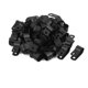 thumbnail image 1 of 50Pcs Abrazadera de Cable de Nylon Tipo R 3/8" 10.4mm Clip Sujetador Negro, 1 of 1