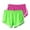 Hot Pink, variant on Erwazi 2 Pack: Athletic Lounge Shorts for Women Side Striped Yoga Shorts Running Fitness Sports Gym Shorts Activewear Summer Casual Jogging Hot Pants