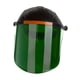thumbnail image 3 of Máscara de soldadura protectora facial con visera abatible Material de PC versátil Cara de soldador Verde negruzco, 3 of 9