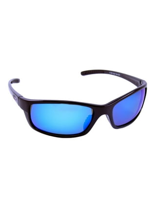 Sea Striker Harbor Master Polarized Sunglasses - Black Frame - Green Mirror Lens