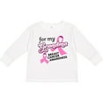 thumbnail image 3 of Inktastic For My Grandma-breast Cancer Awareness Boys or Girls Long Sleeve Toddler T-Shirt, 3 of 5