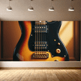 thumbnail image 5 of Electric Guitar Themed Banner Background Decor for Music Parties Band Rehearsals Concerts Photography Props, 5 of 7