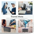 thumbnail image 7 of NOVOO Bluetooth Portable Speaker Wireless with Stereo Sound & Powerful Bass, Built-in Mic,  IPX4, 12 Hours Playtime, Portable Speaker for Home, Party, Outdoors, Travel, Hiking, Camping(Blue), 7 of 7