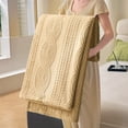 thumbnail image 5 of Up to 50% off! Boovnll Fleece Throw Blanket - 28x39" Super Soft Cozy Lightweight Solid Color Flannel Blankets, Machine Washable Microfiber for Home, Office, Living Room, Couch, Sofa, Blanket, 5 of 6