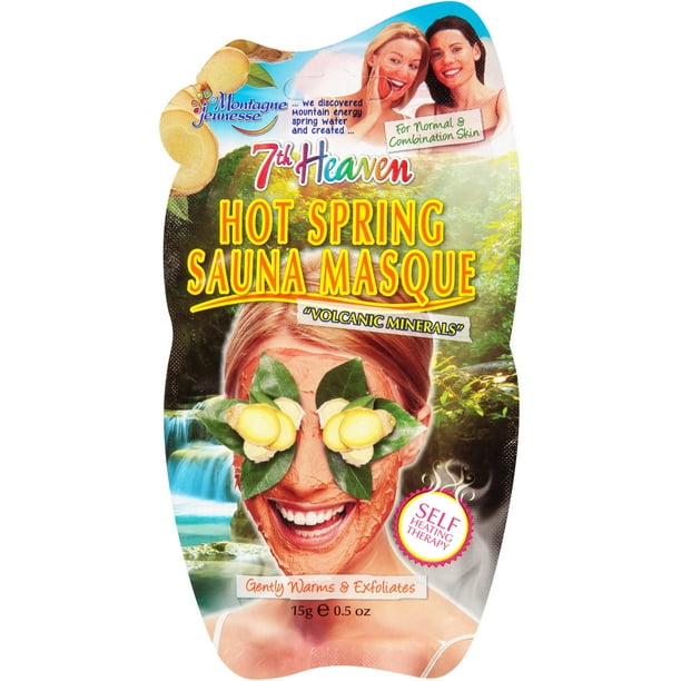 uudgrundelig bent Savvy 7th Heaven Hot Spring Sauna Face Mask Self-Heating Therapy 0.5 oz -  Walmart.com