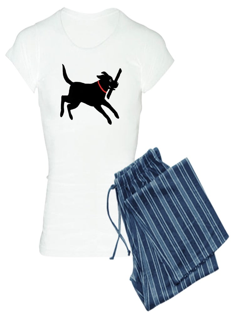 CafePress Black Lab Valentine Nightshirt