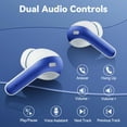 VEATOOL Bluetooth Wireless Earbuds, 65H Playback, IPX7 Waterproof, Mic