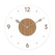 thumbnail image 1 of Reloj de pared decorativo nórdico creativo acrílico versátil silencioso para la pared Diámetro redondo de 30 cm, 1 of 9
