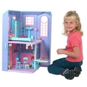 Barbie TALKING TOWNHOUSE Playset TOWN HOUSE w LIGHTS, SOUNDS & More! (2002)