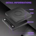 thumbnail image 4 of External CD/DVD Drive Burner, CD ROM DVD Player Portable CD Reader for Laptop PC 11/10/7 ,Widely Use, 4 of 5