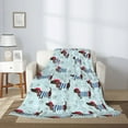 thumbnail image 2 of Sikiie Dachshund Dog Puppy Cozy Flannel Fleece Throw Blanket: Lightweight & Thick for All Seasons - Perfect for Women, Men, & Kids"60"x50", 2 of 6
