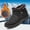 Black, variant on LSLJS Women Snow Boots Winter Shoes with Fur Lined Warm Slip On Boots for Women Waterproof Booties Comfortable Outdoor Anti Slip Shoes