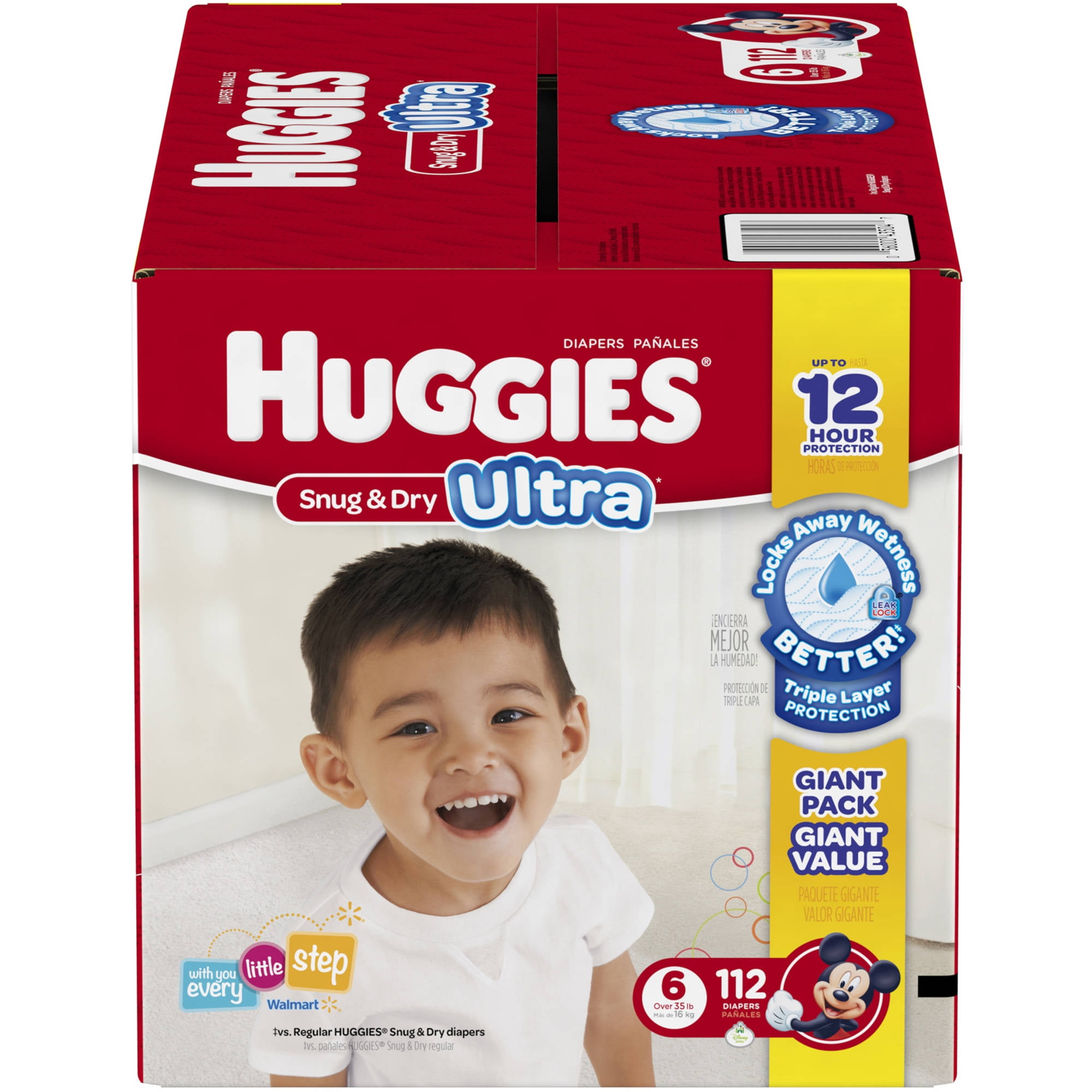 huggies snug and dry size 6 walmart