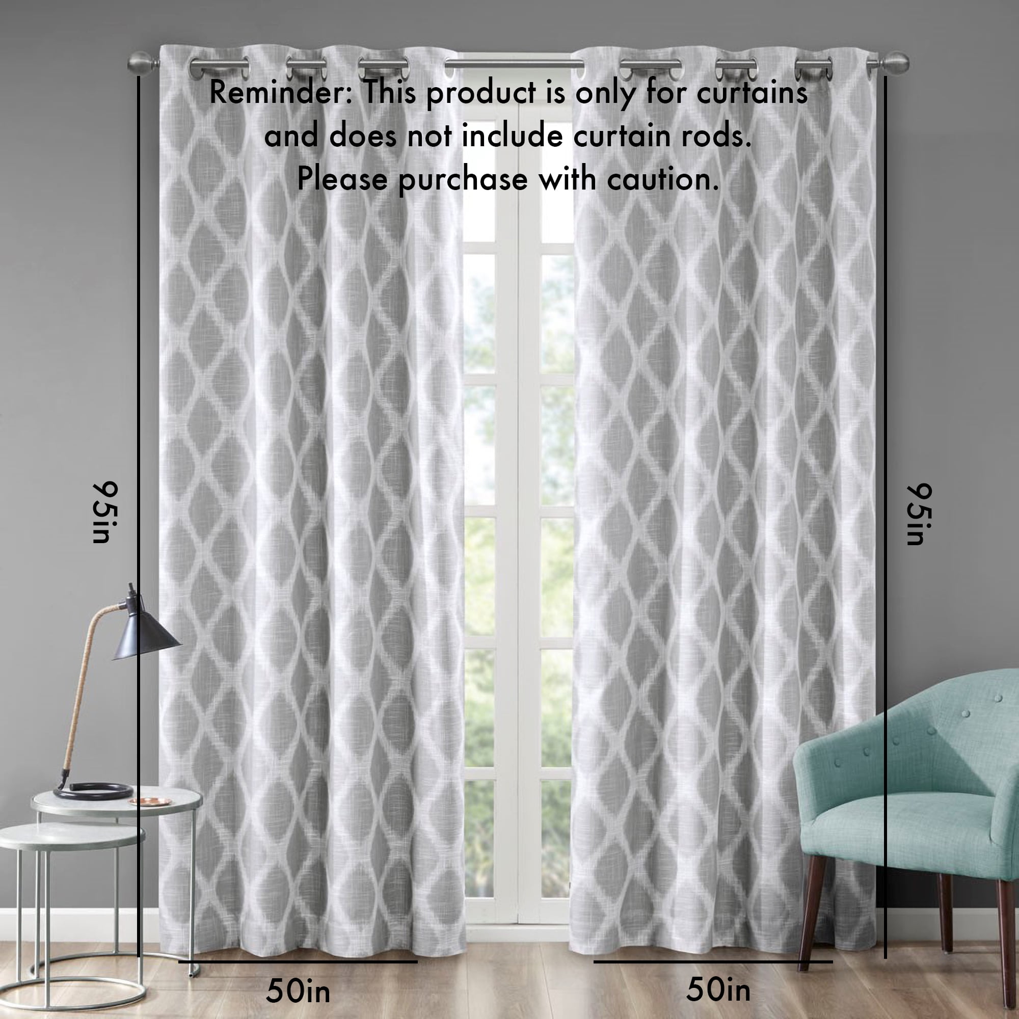 Blackout Curtain Panel (Only 1 Pc Panel)