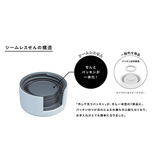 ZOJIRUSHI Water Bottle Screw Stainless Steel Mug Seamless 0.60L 