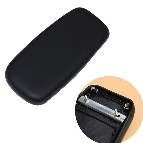 WRITWAA Black Rear Cushion Seat for Mountain Bike, Comfortable Bike Saddle, Easy to Install, Cycling Seat