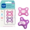 thumbnail image 3 of (3 pack) MAM Comfort Pacifier, 0-3 Months, Girl, 2 pack, 3 of 12