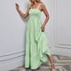 thumbnail image 1 of WILLBEST Vestidos Casuales Vestido Largo Bohemio Informal de Fiesta para Mujer Vestido Largo sin Mangas con Tirantes y Cintura A Rayas Grande​​, 1 of 3