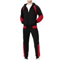 thumbnail image 2 of Sweatsuits for Men 2 Piece tracksuit Sets Full Zip Hoodie Sweatpants for Men Casual Sports Jogging Suits, 2 of 8