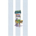thumbnail image 2 of Simply Daisy, 16 x 25 inch, Veggie Cart Kitchen Towel, Light Purple, 2 of 2