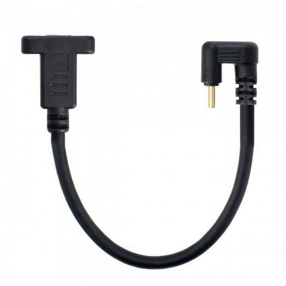 FVH 180 Degree Opposite U Shape Back Angled USB-C USB 3.1 Type C Male to Female Extension Data Cable 30cm